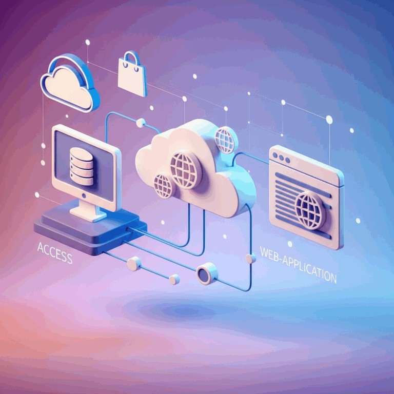 von access zu web anwendung